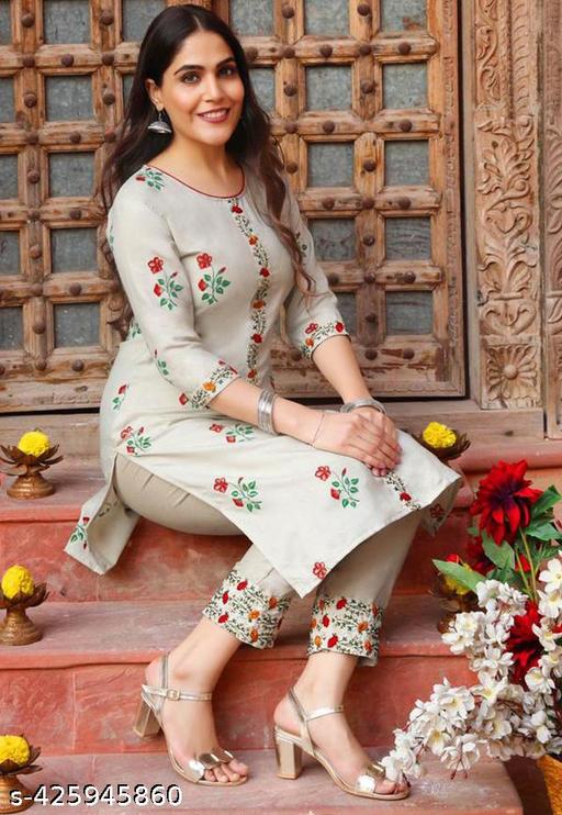 Aagam Fashionable Women Kurta Sets