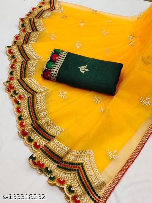Bhagalpuri Heavy Net Sarees