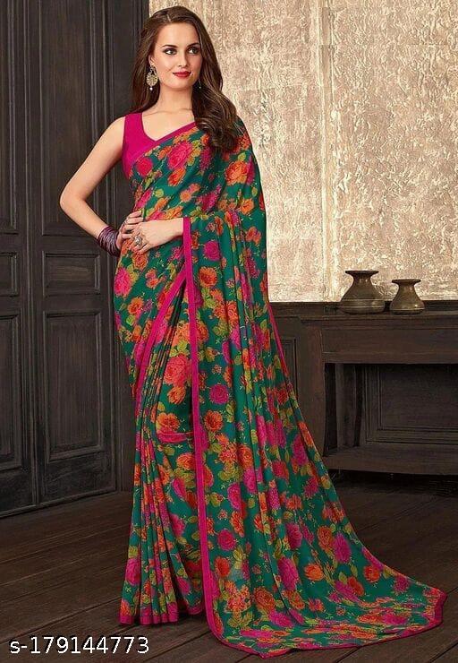 Alisha Georgette Sarees