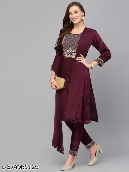 Aagam Voguish Women Kurta Sets