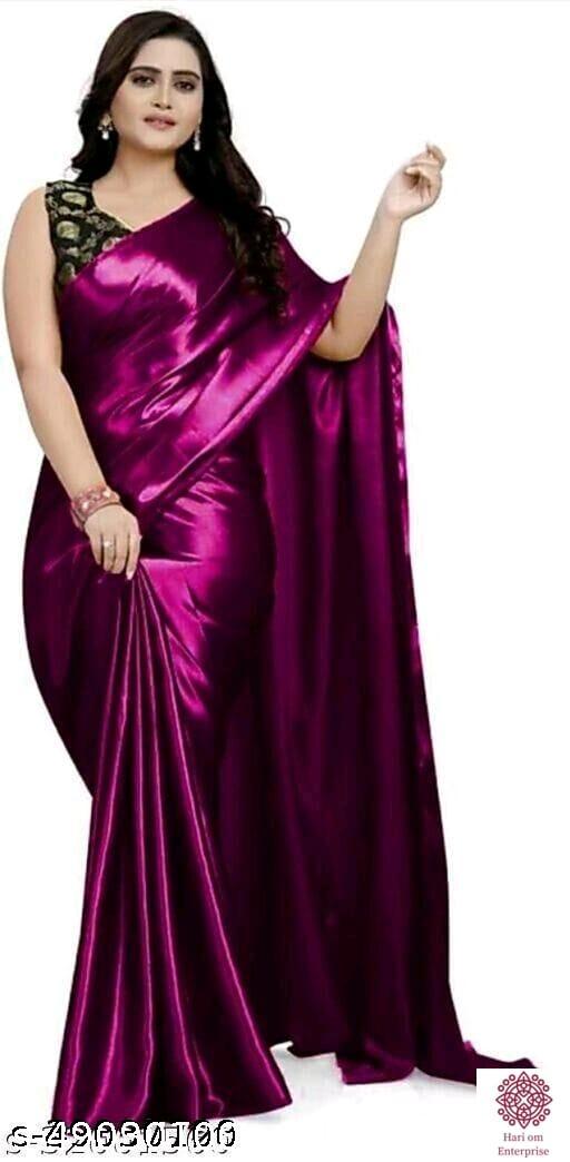ETP  satin silk  Sarees