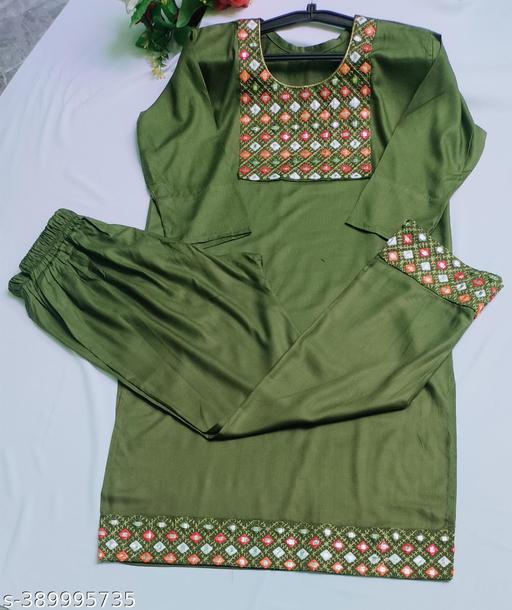 Aagam Fashionable Women Kurta Sets